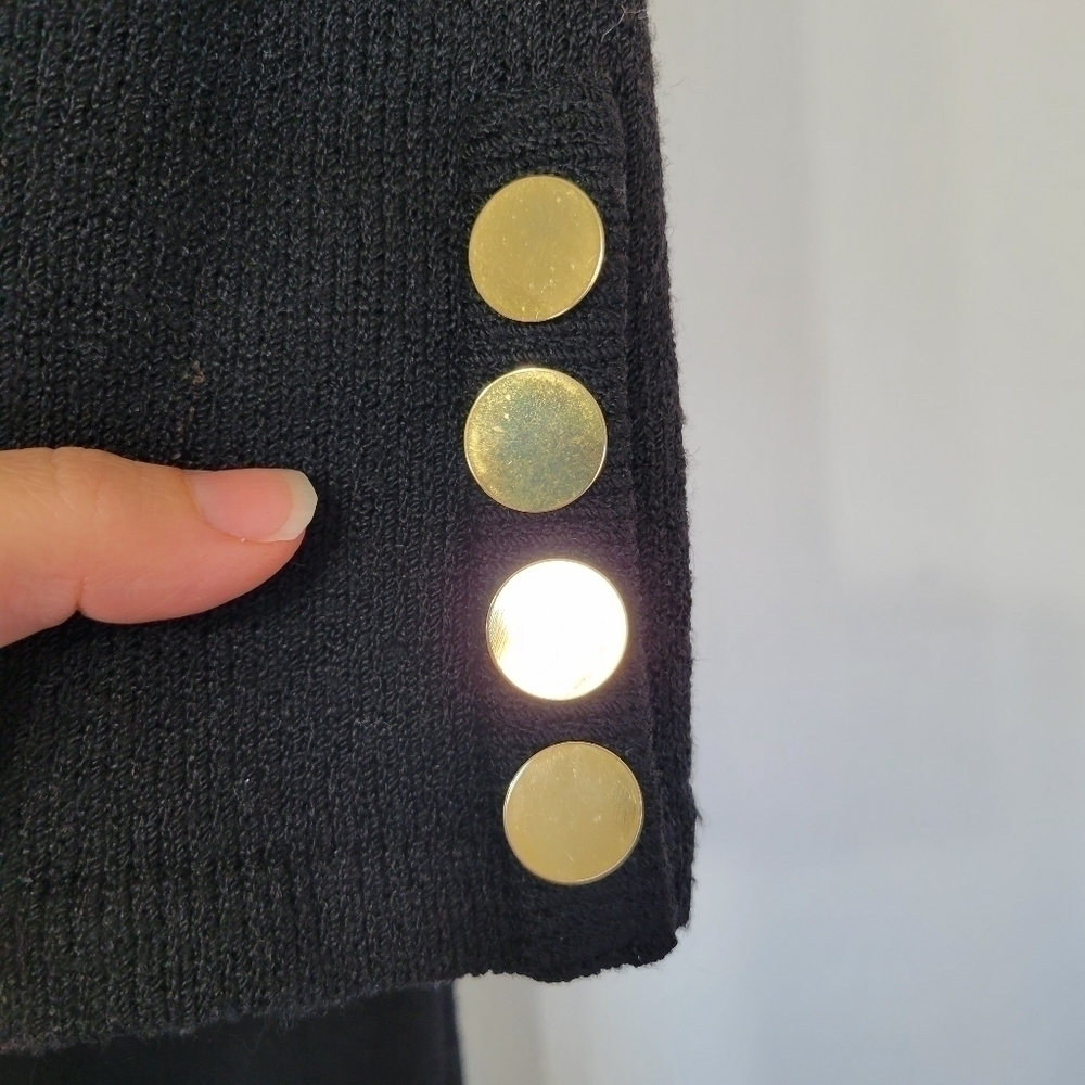 Vintage Don Sayres for Wellmore Saks Fifth Avenue Wool Blend Fitted Dress size 8 - Picture 4 of 12